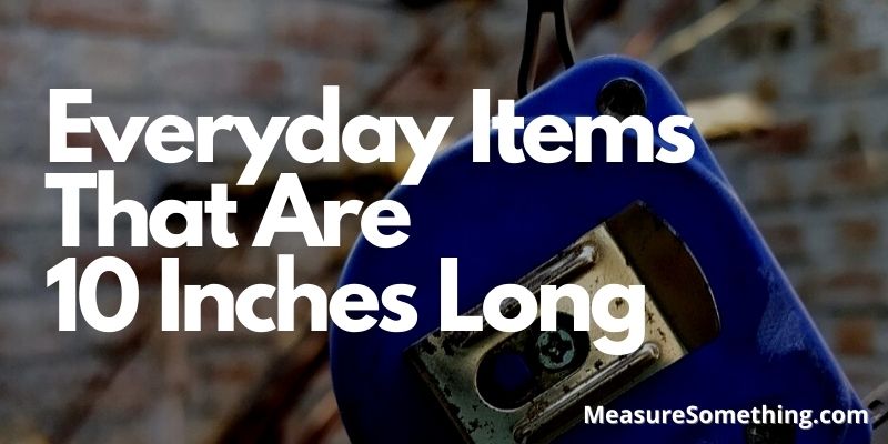 Everyday Items That Are 10 Inches Long